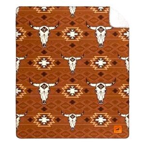 Yellowstone Silk Touch Sherpa Reverse Throw, 60 x 70